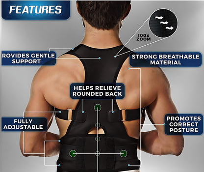 Posture Corrector for Shoulder Belt For Men & Women